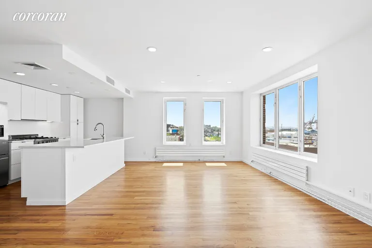 New York City Real Estate | View 75 Columbia Street, 5B | 3 Beds, 2 Baths | View 1