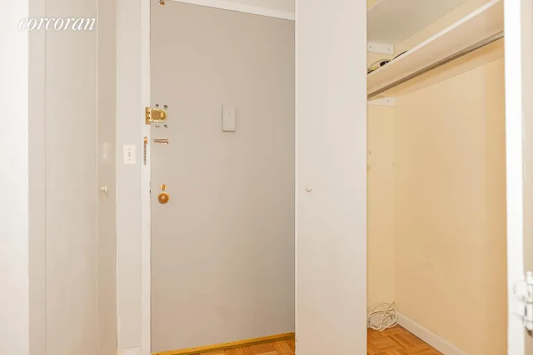 New York City Real Estate | View 300 West 110th Street, 20-J | Two closets at the entrance | View 14