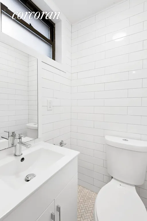New York City Real Estate | View 81A Menahan Street | Parlor Half Bath | View 5