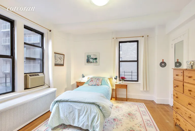 New York City Real Estate | View 123 West 93rd Street, 10G | Pleasant bedroom with two exposures/two closets. | View 8