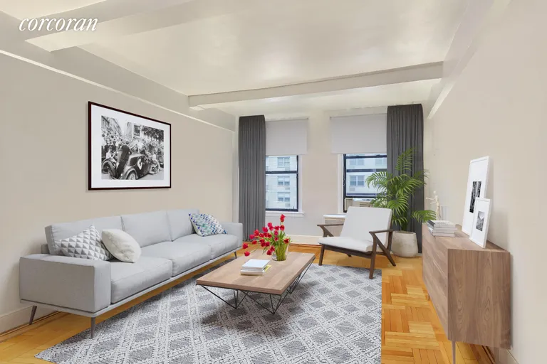 New York City Real Estate | View 123 West 93rd Street, 10G | 2 Beds, 2 Baths | View 1