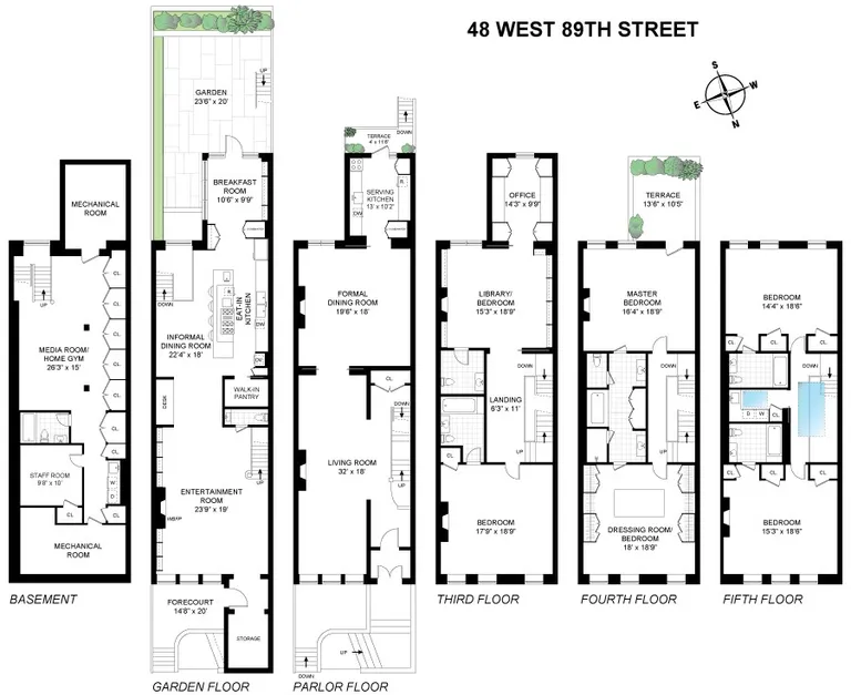 48 West 89th Street | floorplan | View 27