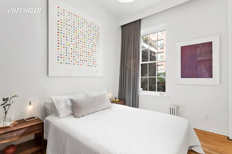 New York City Real Estate | View 815 Greenwich Street, 2A | Pin drop quiet bedroom  | View 4