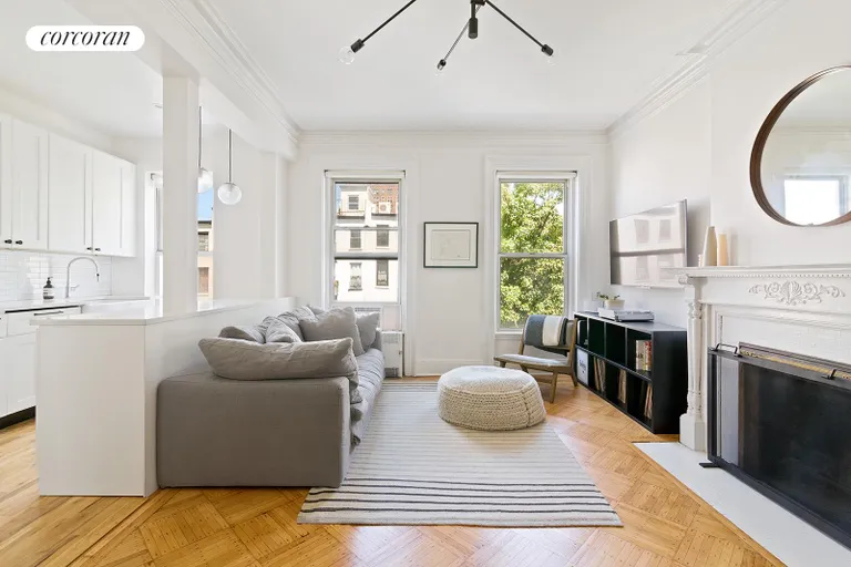 New York City Real Estate | View 849 Carroll Street, 4 | 2 Beds, 1 Bath | View 1