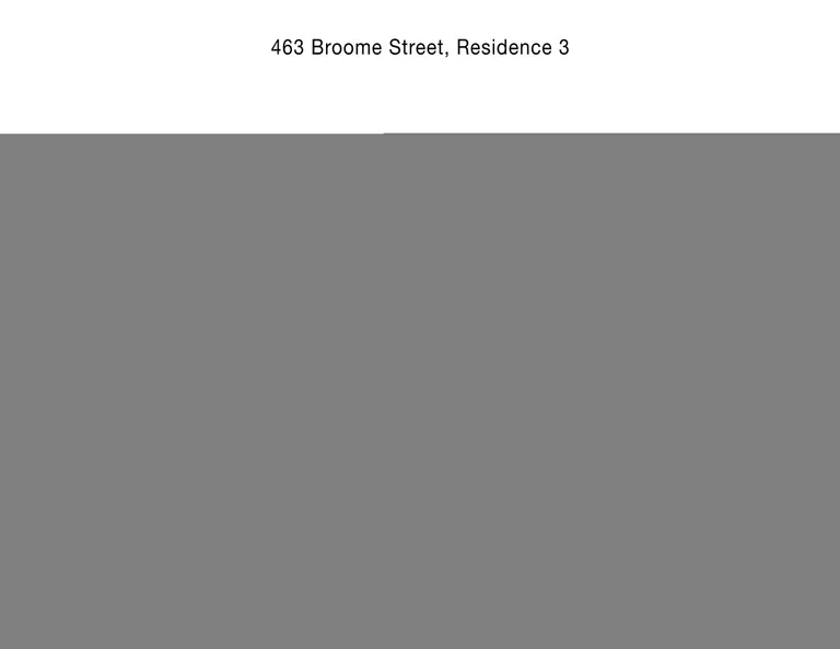 463 Broome Street, 3 | floorplan | View 9