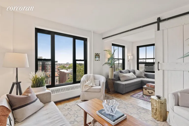 New York City Real Estate | View 365 Clinton Avenue, 8A | Living Room | View 4