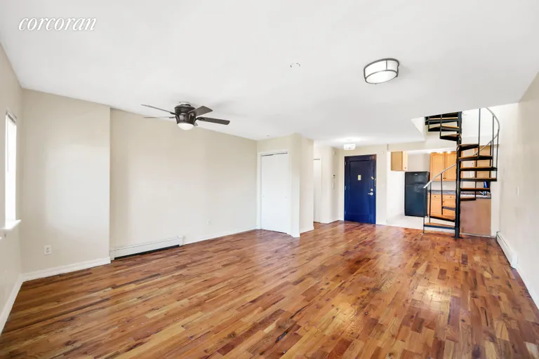 New York City Real Estate | View 1570 Prospect Place, 4F | Open Living / Dining | View 5