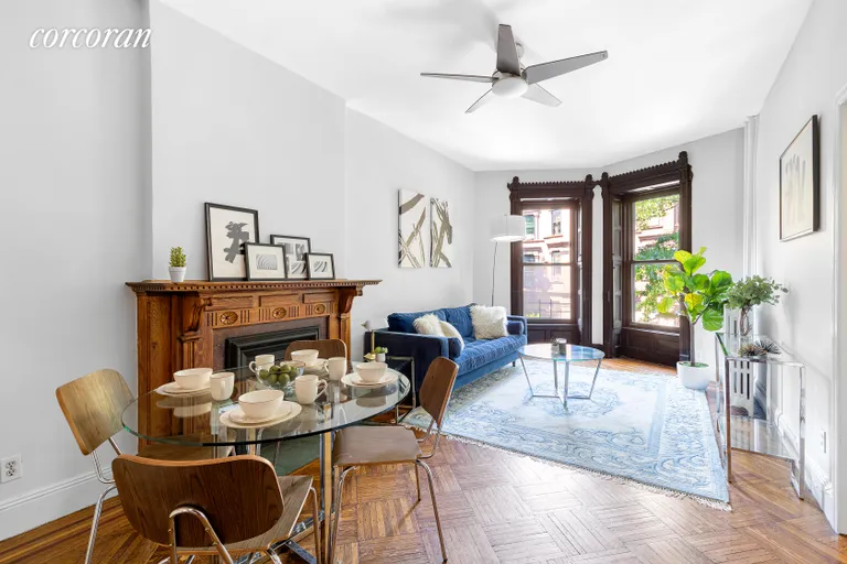 New York City Real Estate | View 210 Berkeley Place, 3 | Open Living Dining room | View 2