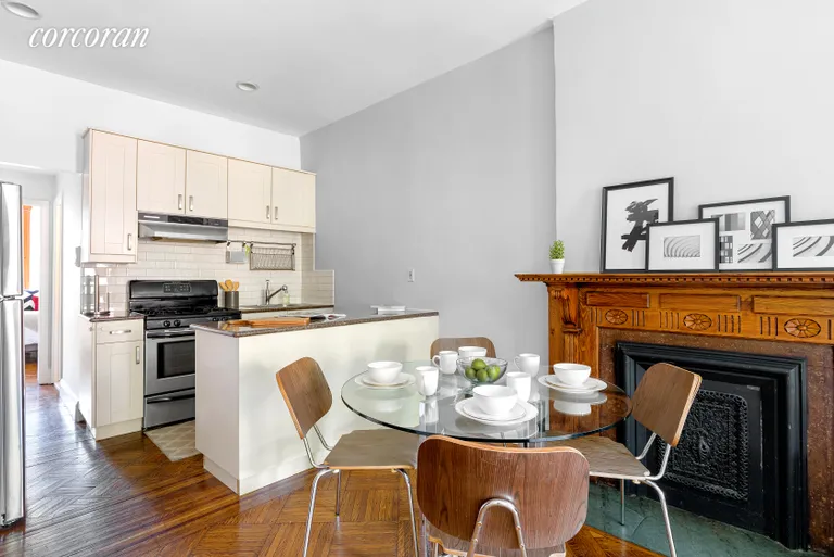 New York City Real Estate | View 210 Berkeley Place, 3 | with dining area | View 3