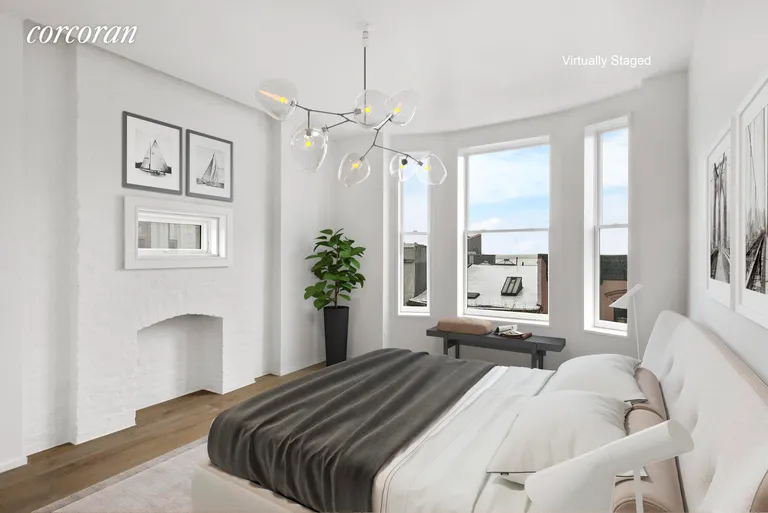 New York City Real Estate | View 171 Columbia Heights, 5B | Master Bedroom | View 5