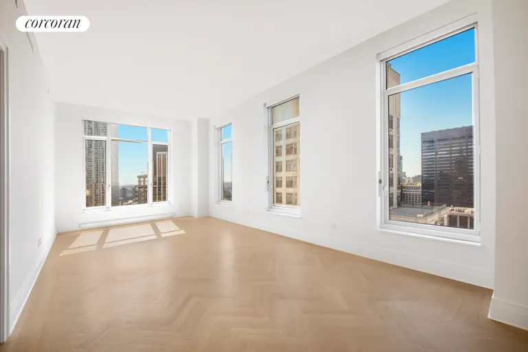 New York City Real Estate | View 30 Park Place, 60C | Living Room | View 2