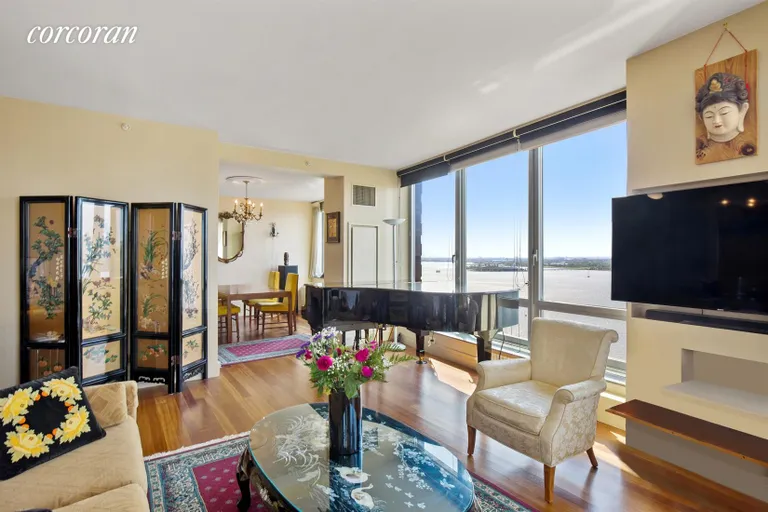 New York City Real Estate | View 30 West Street, 24A | 3 Beds, 3 Baths | View 1