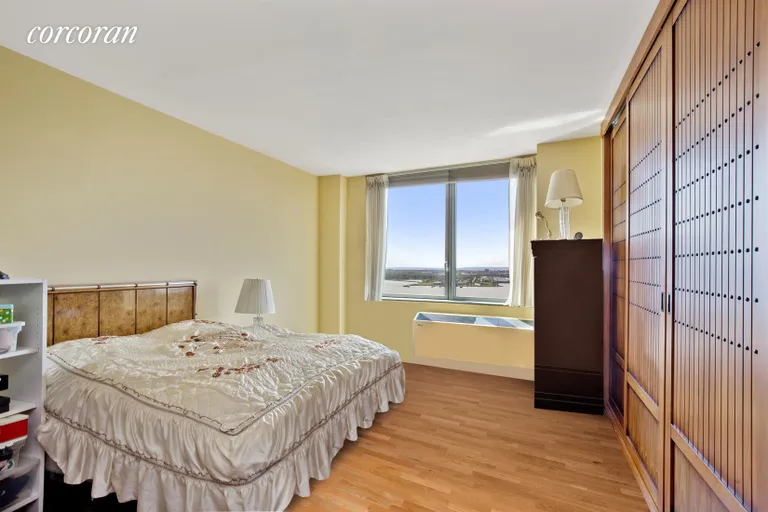 New York City Real Estate | View 30 West Street, 24A | Master Bedroom | View 8