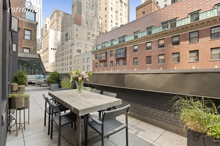 New York City Real Estate | View 140 West 58th Street, PHA | Terrace Facing West
 | View 2
