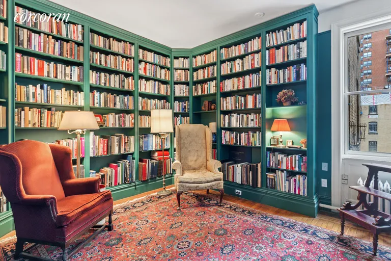 New York City Real Estate | View 37 West 93rd Street, 17 | Library | View 5