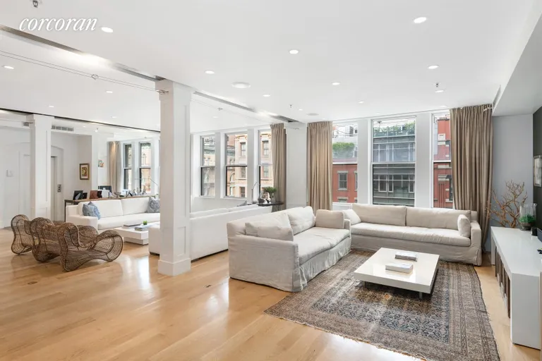 New York City Real Estate | View 111 Hudson Street, 5FLR | Living Room | View 2