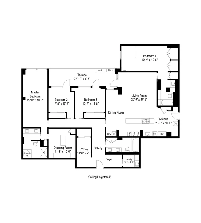 New York City Real Estate | View 159 Madison Avenue, 10ABC | Floor Plan | View 18