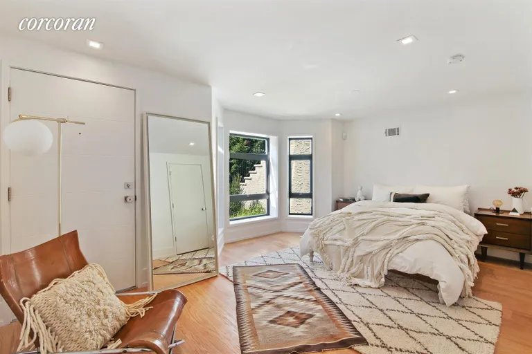 New York City Real Estate | View 521 Greene Avenue, 1 | Master Bedroom with Bay Window | View 5