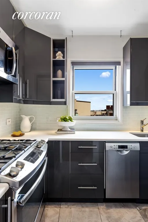 New York City Real Estate | View 10 Plaza Street East, 8G | Recently renovated kitchen  | View 3