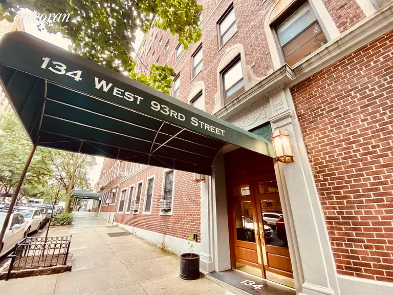 New York City Real Estate | View 134 West 93rd Street, 8D | Building Front | View 7