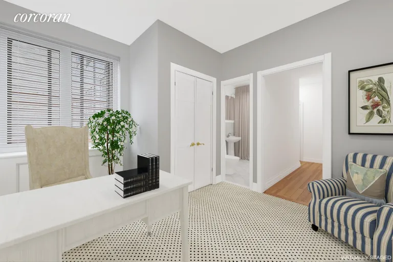 New York City Real Estate | View 475 Park Avenue, 11A | Guest Room/Office/Den--All with Half-Bath! | View 10