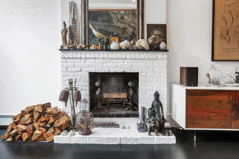 New York City Real Estate | View 307 East 12th Street, 2B | Wood-burning fireplace | View 5