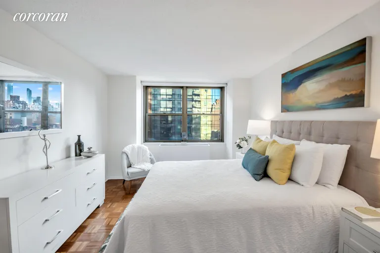 New York City Real Estate | View 301 East 79th Street, 11S | Huge Bedroom | View 6