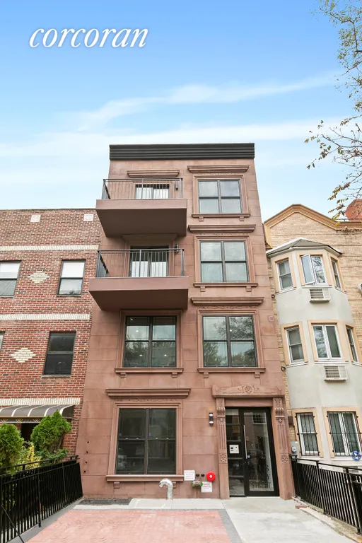New York City Real Estate | View 318 Quincy Street, PH | Classical brownstone façade! | View 2