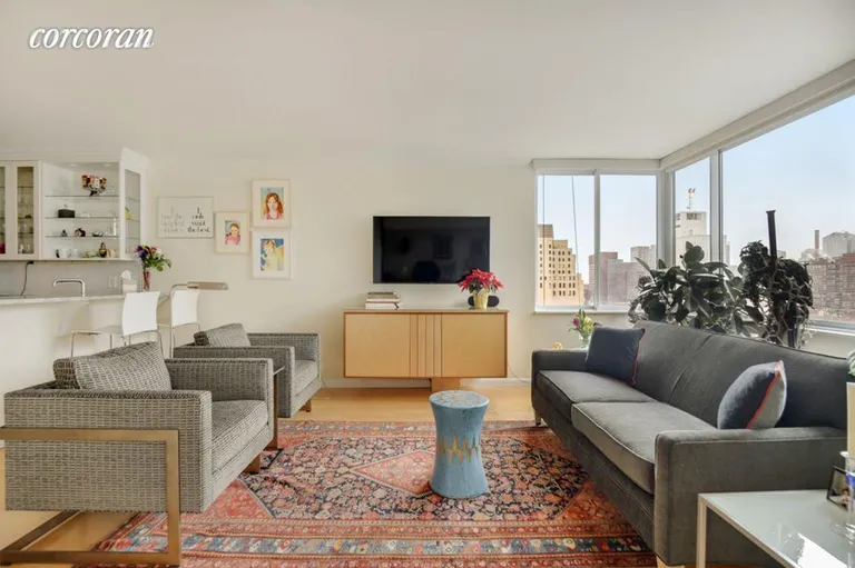 New York City Real Estate | View 350 West 50th Street, 18G | 1 Bed, 1 Bath | View 1