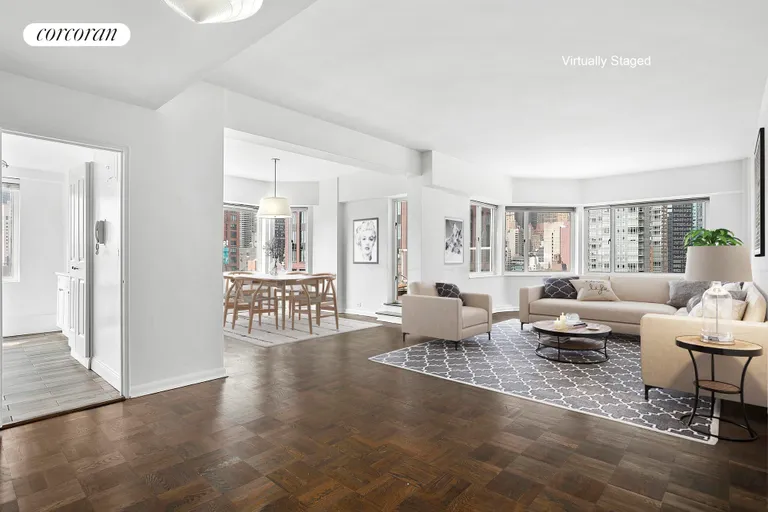 New York City Real Estate | View 411 East 53rd Street, 20C | 2 Beds, 2 Baths | View 1