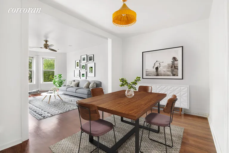 New York City Real Estate | View 174 Lefferts Avenue, 2 | 2 Beds, 1 Bath | View 1