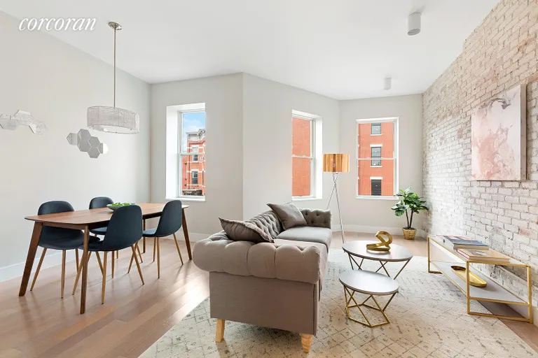 New York City Real Estate | View 604 Quincy Street, 2 | 2 Beds, 1 Bath | View 1
