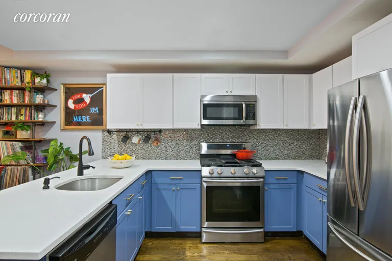 New York City Real Estate | View 1138 Ocean Avenue, 1E | Wide and spacious w wrap-a-around corian counters. | View 2