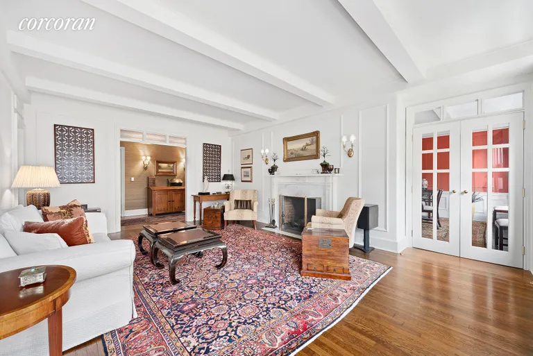 New York City Real Estate | View 1158 Fifth Avenue, 5C | Living Room | View 2