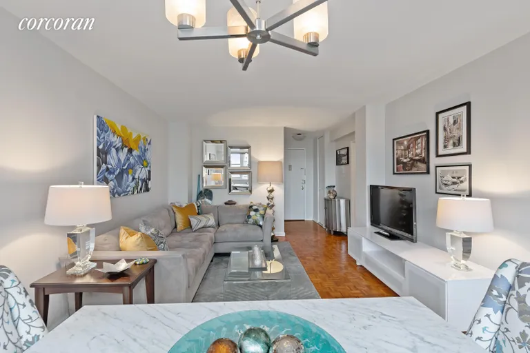 New York City Real Estate | View 446 East 86th Street, 10C | Large Living Room! | View 2