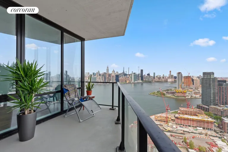 New York City Real Estate | View 21 India Street, 39C | Balcony | View 2