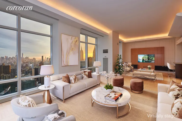 New York City Real Estate | View 845 United Nations Plaza, 78B | 3 Beds, 2 Baths | View 1