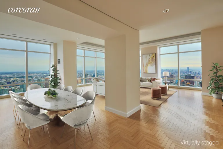 New York City Real Estate | View 845 United Nations Plaza, 78B | Dining Room | View 2
