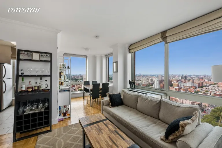 New York City Real Estate | View 215 East 96th Street, 39G | Living Room | View 2