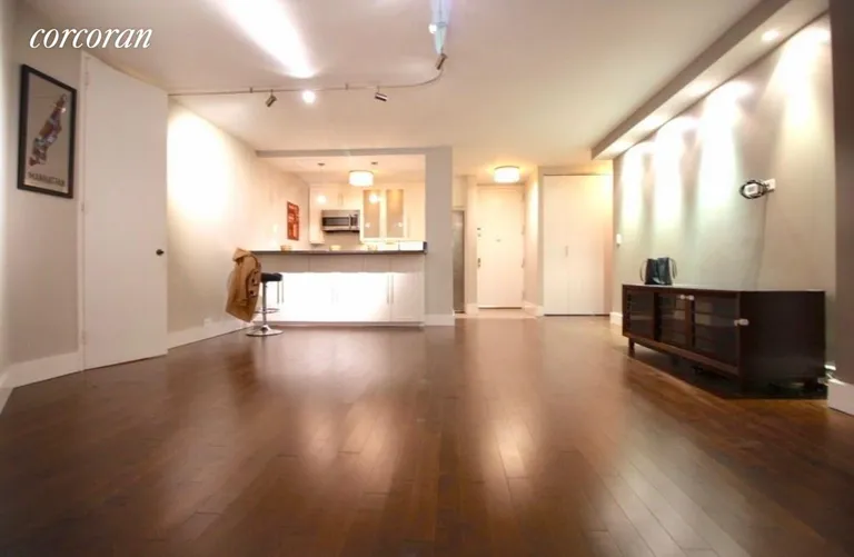 New York City Real Estate | View 393 West 49th Street, 3GG | 1 Bed, 1 Bath | View 1