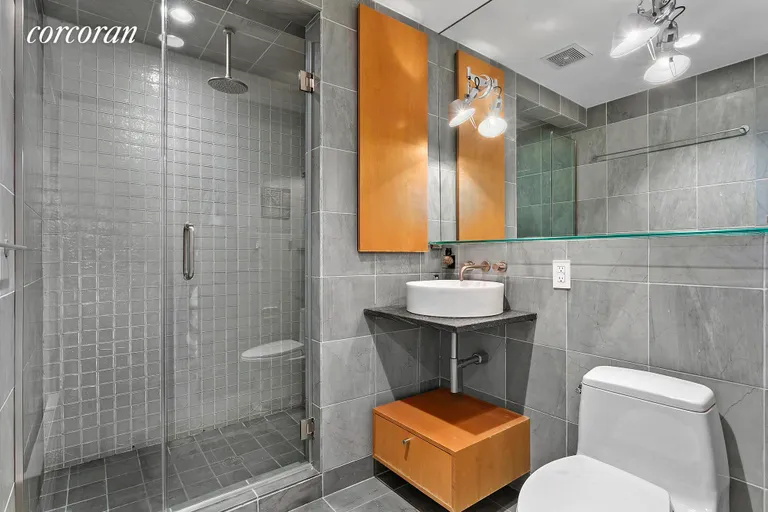 New York City Real Estate | View 331 East 8th Street, 4 FL | En-Suite bath with spa shower! | View 8
