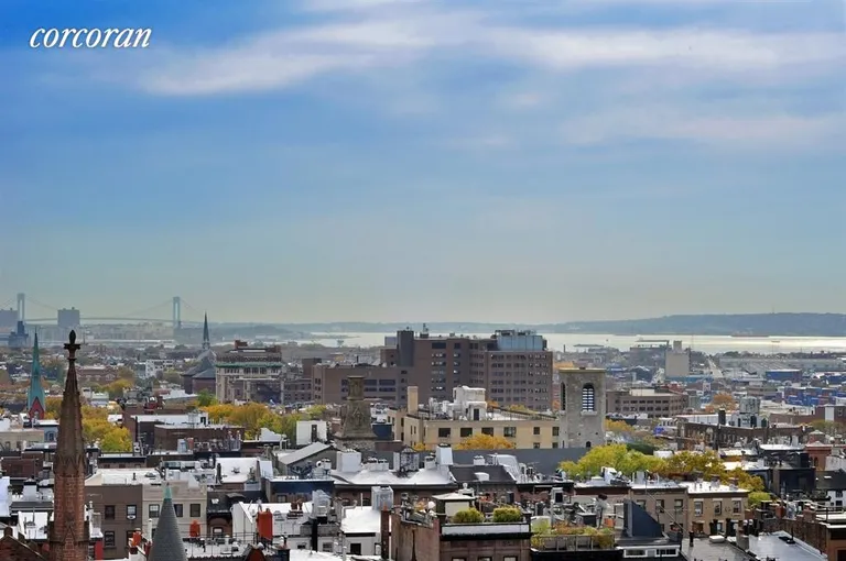 New York City Real Estate | View 24 MONROE PLACE, 12D | Kitchen & Dining Room View | View 10