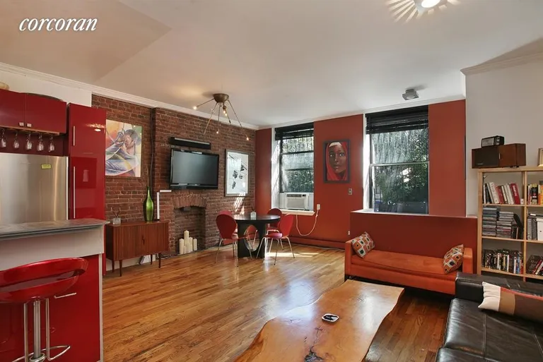 New York City Real Estate | View 118 Clinton Avenue, 1A | 1 Bed, 2 Baths | View 1