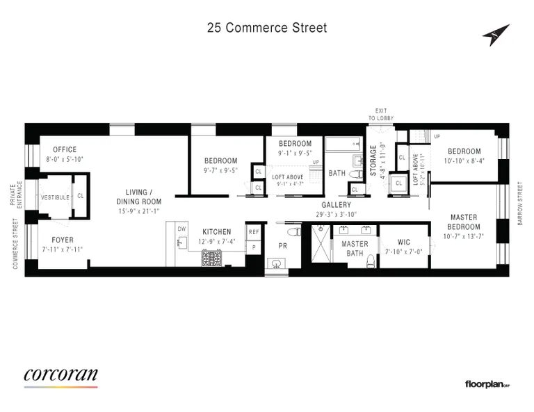 25 Commerce, 1 | floorplan | View 16