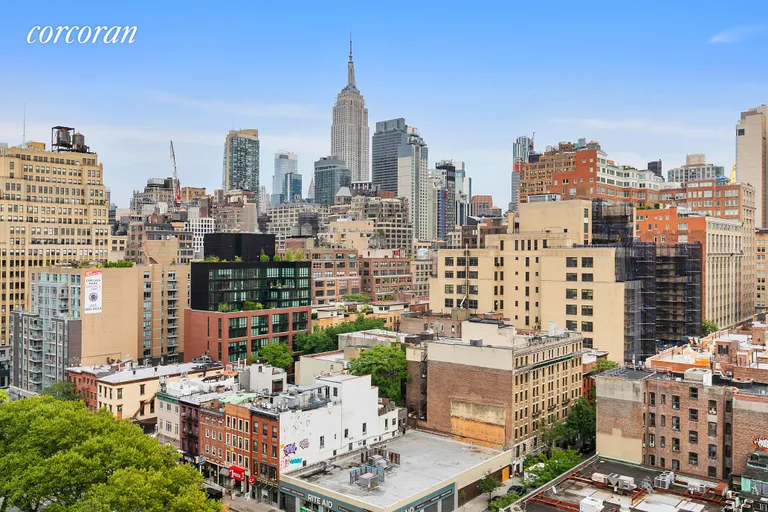 New York City Real Estate | View 315 West 23rd Street, PH3 | View from East Terrace | View 8