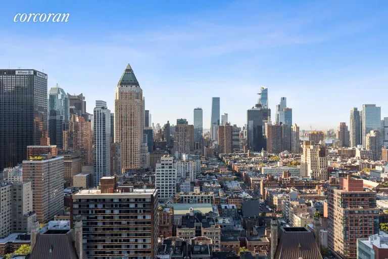 New York City Real Estate | View 347 West 57th Street, 36D | Downtown & Hudson Yard views | View 3