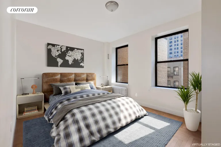 New York City Real Estate | View 408 Saint Johns Place, 5C | 2nd bedroom with southern light | View 5
