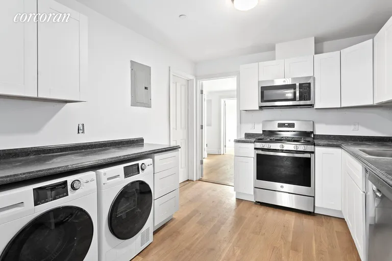 New York City Real Estate | View 466 Jefferson Avenue | Garden Unit Kitchen | View 9