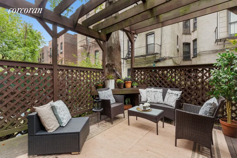 New York City Real Estate | View 719 Carroll Street, 1L | Backyard Bliss! | View 13