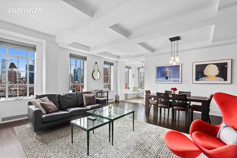 New York City Real Estate | View 353 West 56th Street, 11FG | 2 Beds, 2 Baths | View 1